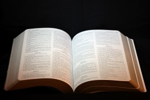 bible - open